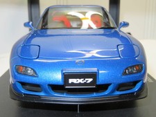 AUTOart 1/18 Mazda RX-7 FD Spirit R Type A Innocent Blue Mica Millennium Diecast
