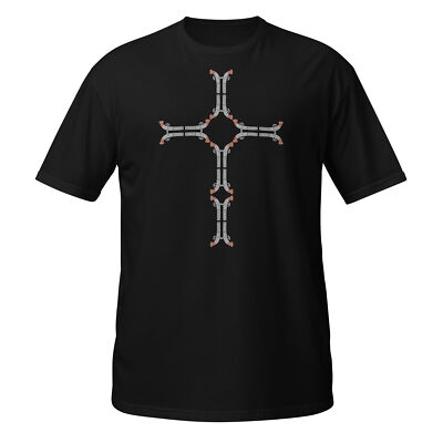 Flintlock t-shirt, crucifix t-shirt, musket t-shirt