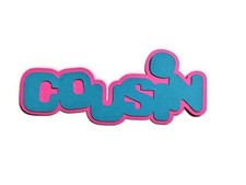 Cousin Cardstock Words with Backgrounds Die Cuts Scrapbook Card Making 6 Piece