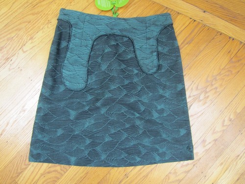 3 line Skunkfunk Size Green Medium A Skirt Cotton w6xqHfOY