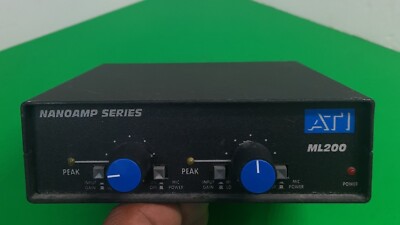 ATI Audio Inc ML200 - Dual Mic to Line Amplifier with Balanced Outputs, Gain...