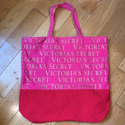 Sac Fourre-tout Victoria's Secret, Couleur Orange, En Polyester, Neuf Avec étiquettes
