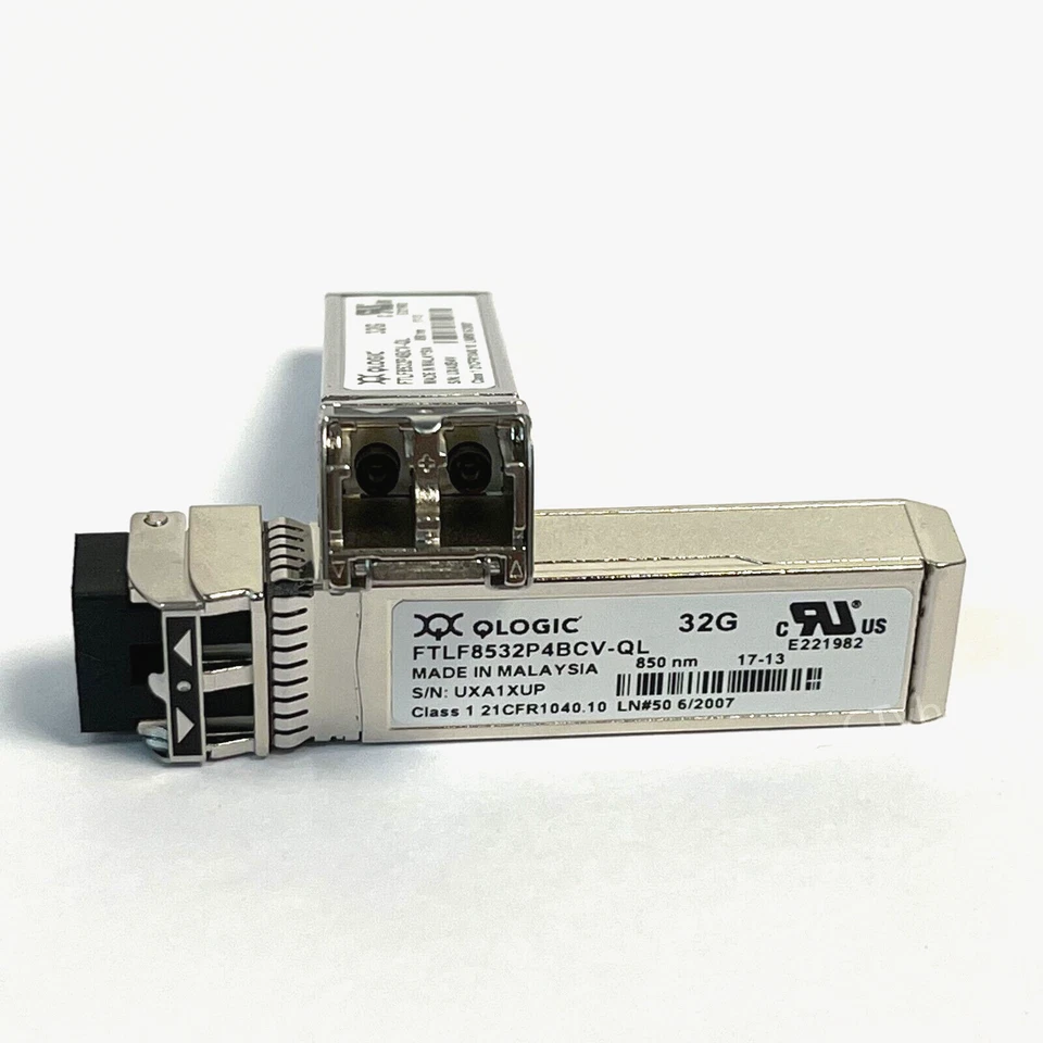 Qlogic SFP32-SR-SP FTLF8532P4BCV-QL 32G FC SFP28 SW FC 850nm 光学收发器 — 第 3/4 张图片