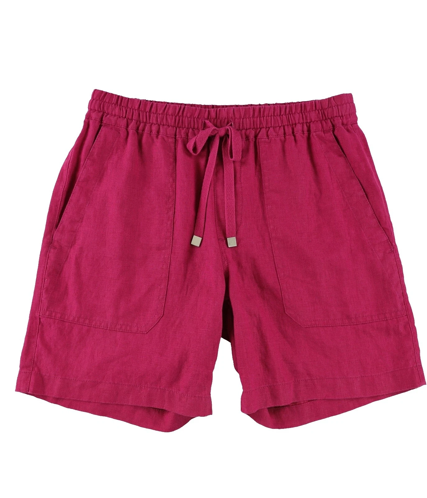 Pantalones cortos de lino Ralph Lauren sólido para De mujer