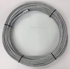 Water Service Line Slitter Puller Trenchless Pipe Replacement Cable 3/8” X 100’