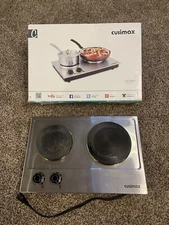CUSIMAX 1800W CERAMIC ELECTRIC HOT PLATE DUAL CONTROL CMHP-C180