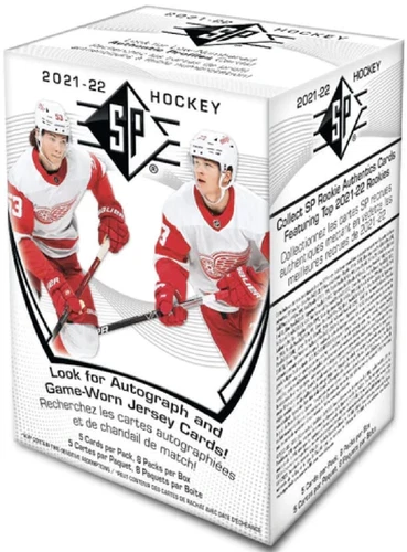 2021-22 NHL Upper Deck SP Hockey Factory Sealed Blaster Box 40 Cards