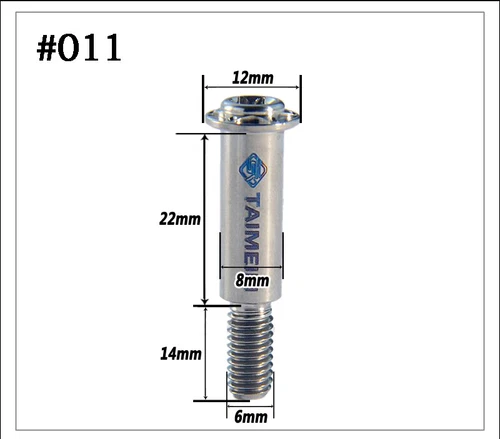 Tornillos de titanio M6 rosca Len 14 mm para bomba hidráulica de empuje de motocicleta Powerhouse - Imagen 16 de 29