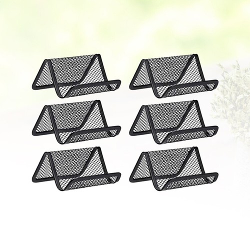 6 Pcs Geschäftskartenhalter Unternehmensorganisator Geschäftsfall - Photo 12/12