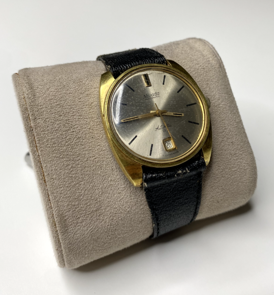 vintage NIVADA ANTARCTIC 21 ( 57035 ) swiss made automatic