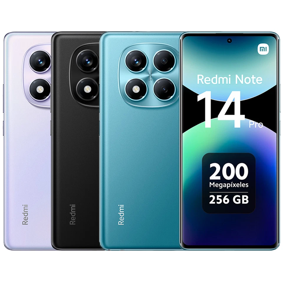 Xiaomi Redmi Note 14 Pro 4G Smartphone NFC 8+256GB 200MP Dual SIM 120Hz 5500mAh - Immagine 4 di 4