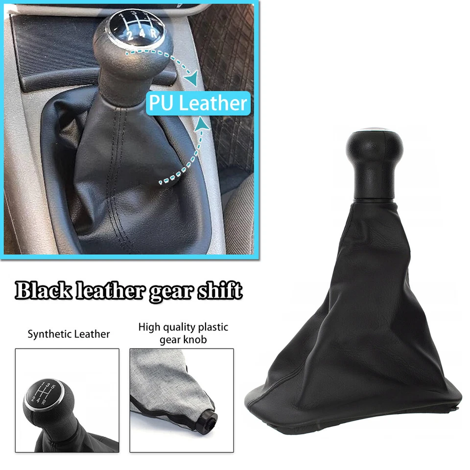 For 1997-2006 Volkswagen PASSAT B5 B5.5  5 Speed Gear Shift Knob Gaiter Cover - Изображение 3 из 4
