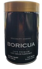 100 PUERTO RICO SPECIALTY COFFEE CAFE BORICUA GROUND COFFEE 1 Can Of 8.8 Oz.