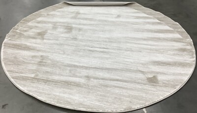 CREME 6'-7'' x 6'-7'' Broken Thread Rug, Reduced Price 1172679366 VSN606F-7R