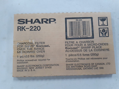 Sharp OTR microwave RK-220 GENUINE FACTORY PART...NEW