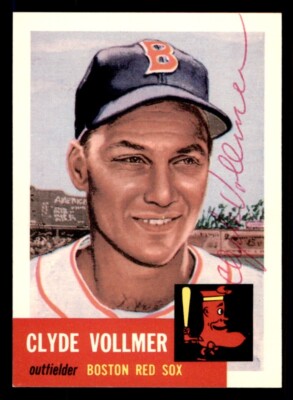 1991 Topps Archives Baseball #32 Clyde Vollmer 1953 Reprint Signed (no COA) *e1