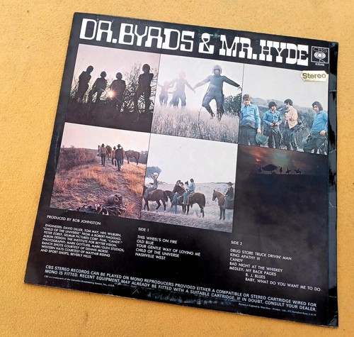 THE BYRDS " DR. BYRDS & MR. HYDE " SUPERB RARE ORIG UK STEREO LP GRAM PARSONS pg - Picture 5 of 11