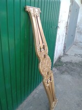 GRANDE CIMASE SOPRAPORTA INTAGLIATA TESTIERA  IN LEGNO MISURE 170X35 CM