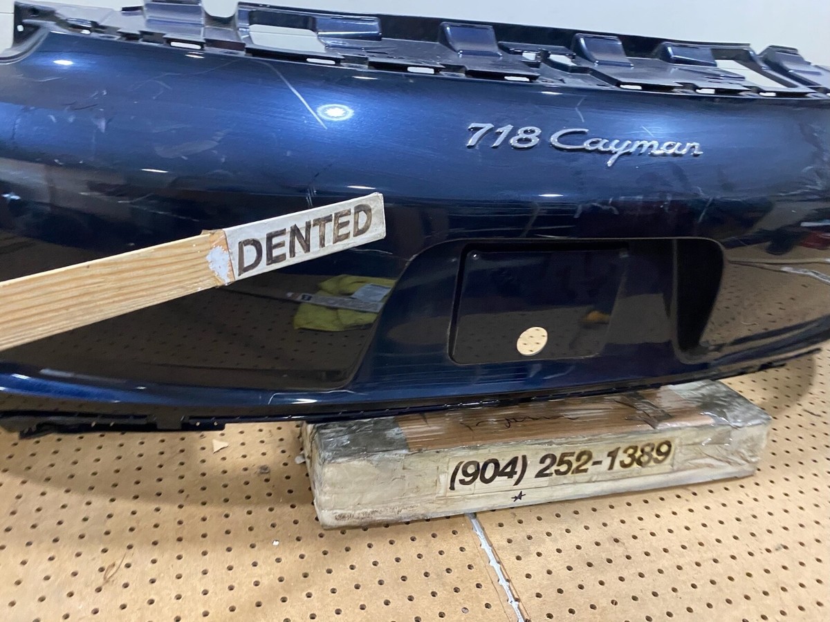 OEM 2017-2018 Porsche 718 Cayman Rear Bumper 982807421A | eBay