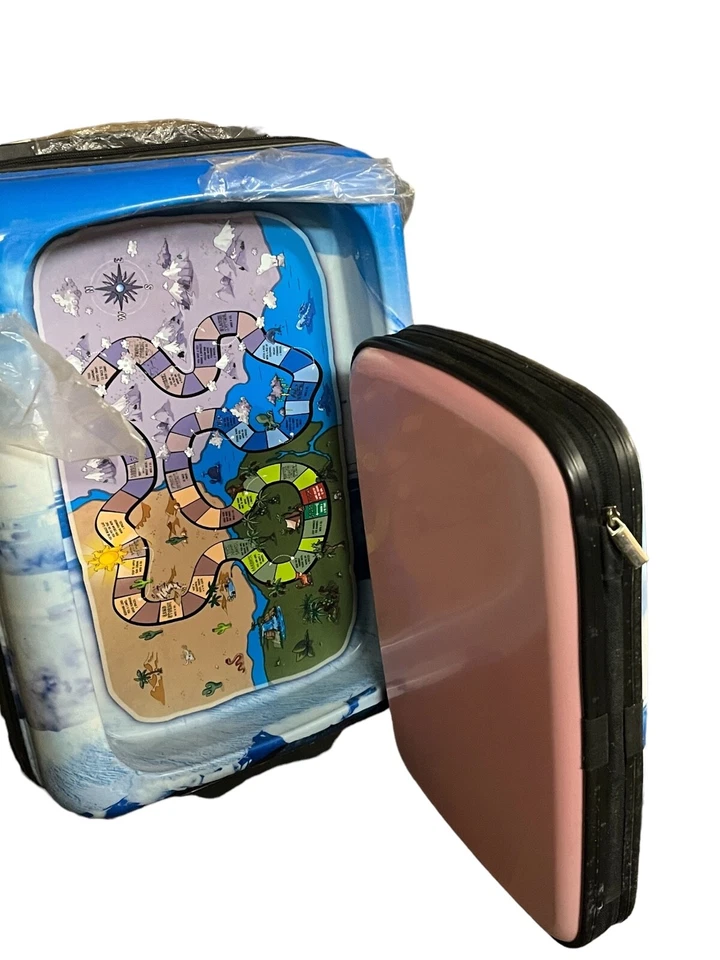 VALISE DE VOYAGE ENFANT PLAY AMMY COQUE RIGIDE HOUSSE TABLETTE CABINE - Photo 2/4