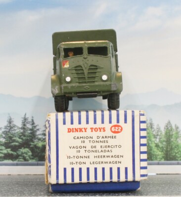 ミニカー DinkySupertoys 10tonArmyTruck622 DINKY TOYS - #622 - 10-TON ARMY TRUCK - MILITARY DIECAST MODEL IN