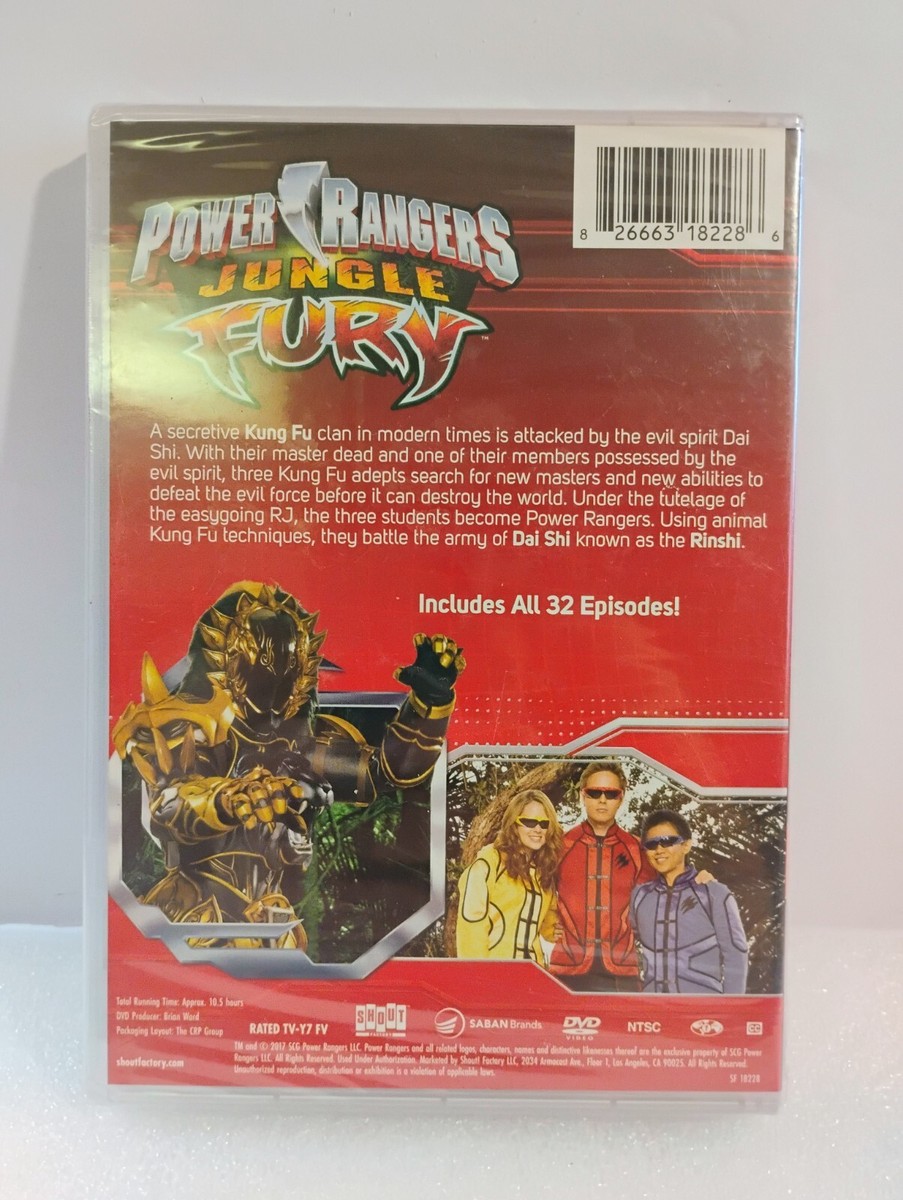 Power Rangers: Jungle Fury - The Complete Series [New DVD] Boxed