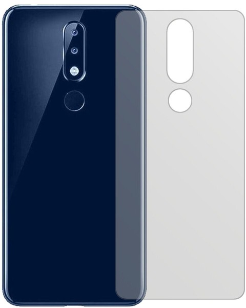 Schutzfolie FüR Nokia 5.1 Plus RüCkseite Display Folie Matt Displayschutzfolie-image
