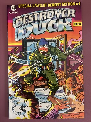 Destroyer Duck #1 (Eclipse Comics February 1982)