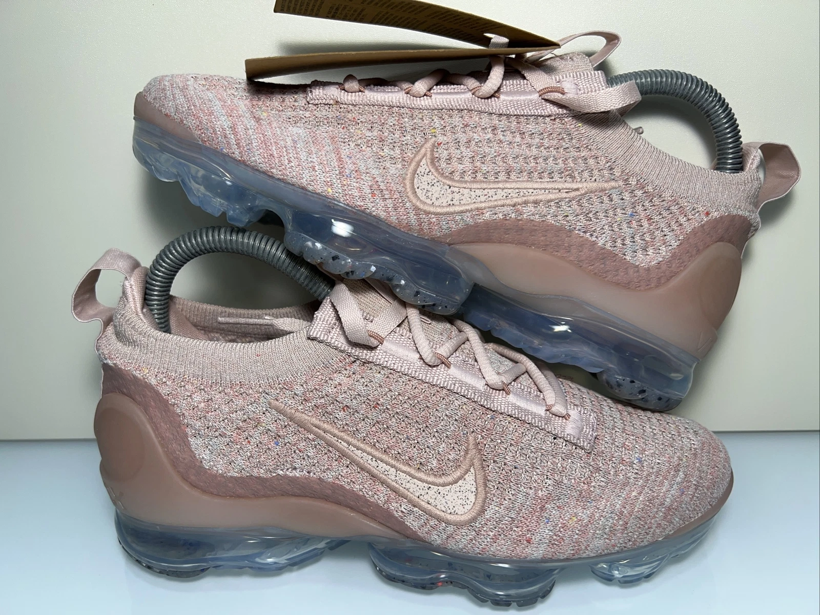 NIKE WMNS Air Vapormax 2021 Flyknit DJ9975 600 Rosa Oxford DONNA 6 UOMO 4 5