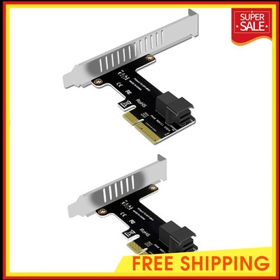 PCI E To SFF-8643 Riser Card PCI-EX4/X8/X16 NVMe SSD Riser Hard Disk Converter