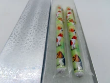 New Beagle Pet Dog Designer Pen Set - 2 Pens In Gift Box by Artist Ruth Maystead