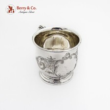 Birks Engraved Baby Childs Cup Sterling Silver Canada No Mono