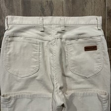 Vintage Made In USA 70s Rustler Corduroy Trousers With Talon Zipper