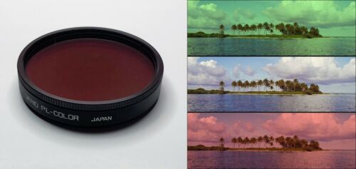 Hoya 55 mm Vario-PL Color Red / Green Special Effect Glass Lens Filter 55mm R/G - Afbeelding 1 van 11