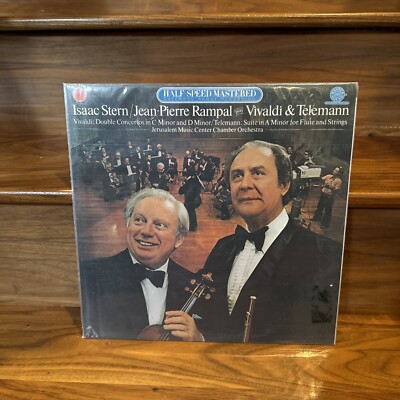 ISAAC STERN / JEAN-PIERRE RAMPAL - PLAY VIVALDI HALF-SPEED MASTERED LP