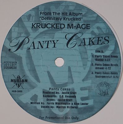 KRUCKED M-AGE: Panty Cakes 90s Random Rap NUBIAN 12” lp SEALED | eBay