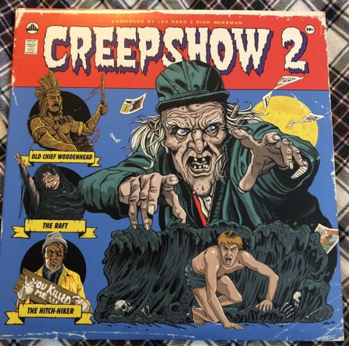 Waxwork Records Creepshow NM Brown & Teal Vinyl LP Soundtrack OST 2017 Press - Picture 1 of 3