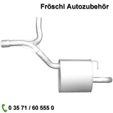 für Ford Galaxy S-Max 1,5 2,0 EcoBoost Endtopf Auspuffanlage hinten links k*