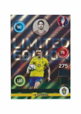 Panini Adrenalyn XL Euro 2016 - Zlatan Ibrahimovic - Limited Edition