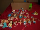 Vintage Liddle Kiddles Large Lot used condition