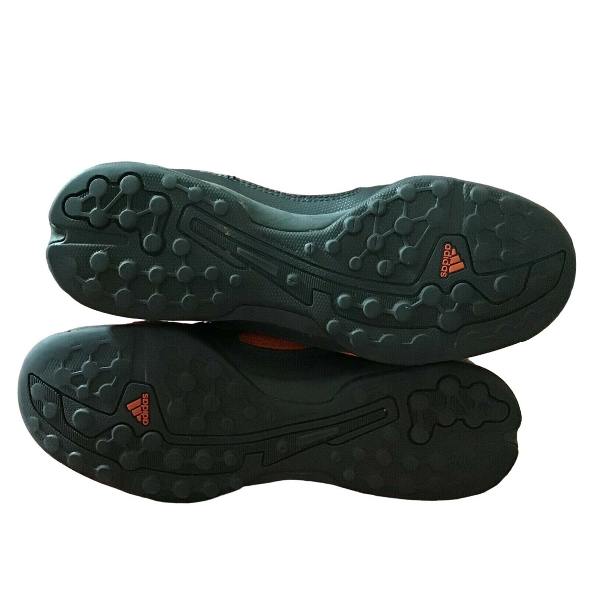 Adidas adi5 X-ITE Shoes Youth Boys 4.5 Orange Black Turf Soccer