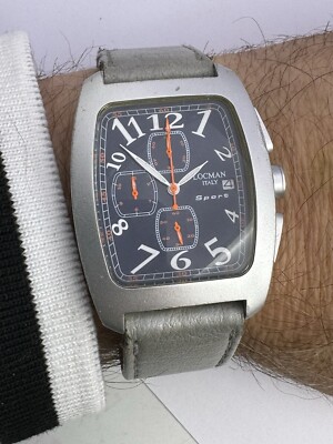 LOCMAN OF ITALY TITANIUM SPORTS WATCH 