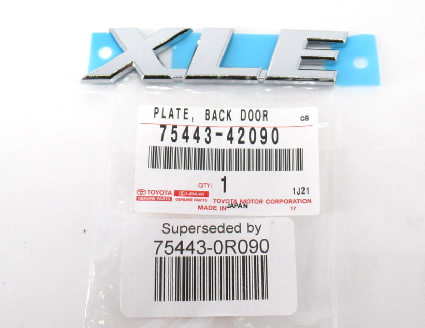 Genuine OEM Toyota 75443-0R090 