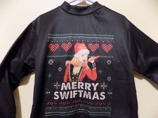 Taylor Swift Ugly/ Tacky Christmas Sweater/Sweatshirt (Small Adult) Excellent