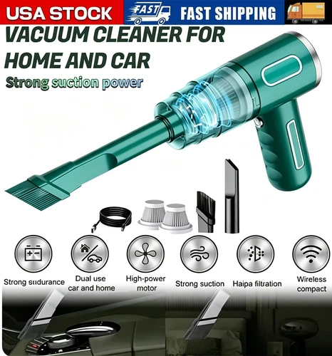 29000PA Cordless Hand Held Vacuum Cleaner Mini Wireless Portable Car Auto Home deal from eBay