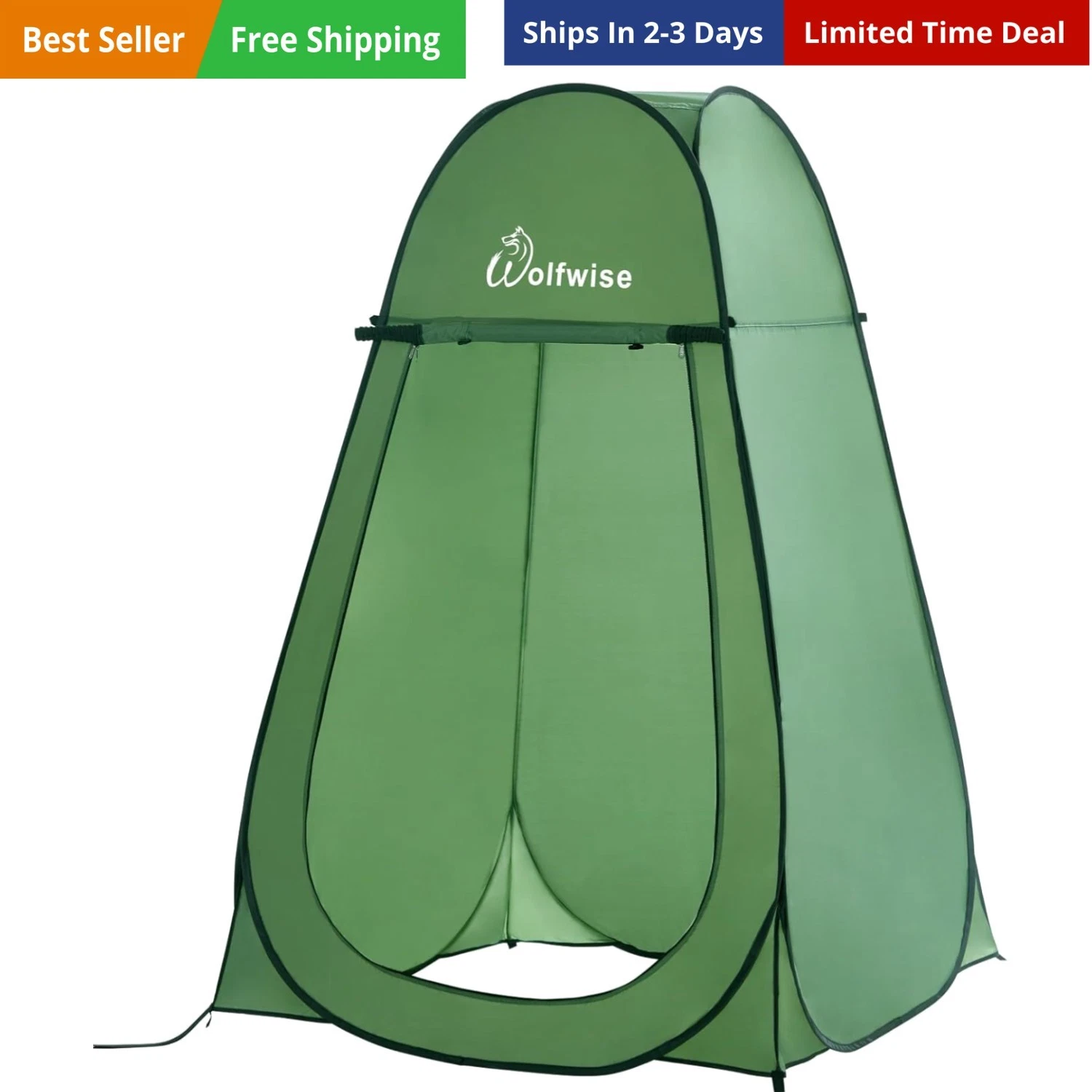Pop Up Shower Tent for Camping Essentials, Portable Instant Changing Tent wit...