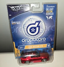 2004 Hot Wheels Ford Mustang GTR Dropstars Phat Lip Series H2279 Red Diecast