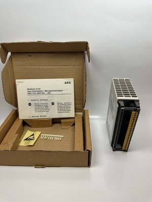 AEG Modicon DAP208/AS-BDAP-208 Discrete Output Relay SN 08079422 - NEW