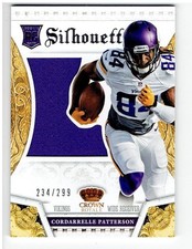 Cordarrelle Patterson 2013 Crown Royale Rookie Silhouettes #4 234/299