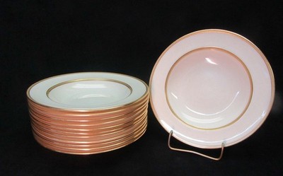 Vtg. Lenox Wright, Tyndale, & Van Roden Inc. Philadelphia Rim Soup Bowl 8-1/2''